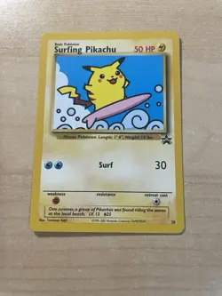 Surfing Pikachu 28/53 Wotc Promo Regular (Near Mint or Better) Vintage Pokemon - Image 1