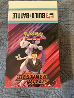 Pokemon Destined Rivals Build & Battle Display Case Sealed - Image 1