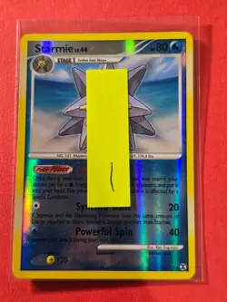 2009 Pokemon Platinum Rising Rivals Reverse Foil #50 Starmie, UC, cd1 - Image 3