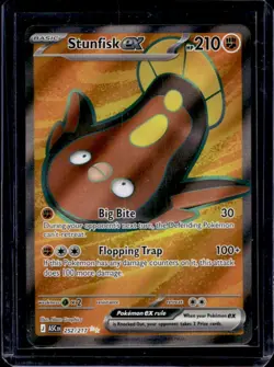 2026 Pokemon Ascended Heroes Stunfisk ex Ultra Rare #252/217 - Image 1