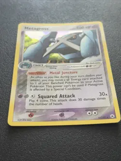 Metagross 11/101 Hidden Legends Holo Pokemon Card 2004 GREAT CONDITION - Image 3