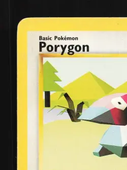 Porygon 39/102 HP Base Set English Pokemon Card TCG - Image 4