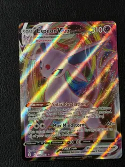 Espeon VMAX - 065/203 - Ultra Rare Evolving Skies Pokemon TCG NM/MINT - Image 1