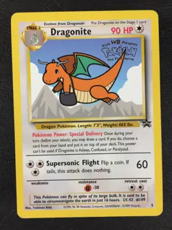 1999 Pokemon Black Star Movie Promos MEWTWO, DRAGONITE, & ELECTABUZZ - Image 3