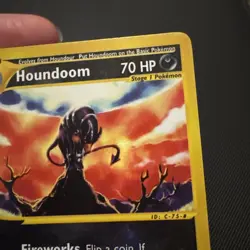 Pokemon Houndoom Aquapolis Reverse Holo Rare 15/147 - Image 2