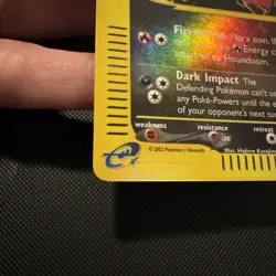 Pokemon Houndoom Aquapolis Reverse Holo Rare 15/147 - Image 4