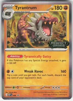 Tyrantrum - Promo Pokemon ME: Mega Evolution Promo 066 NM - Image 1