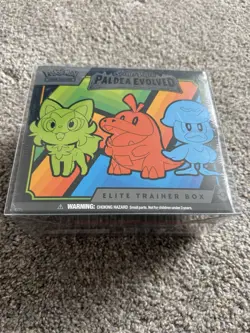 Pokemon Paldea Evolved Elite Trainer Box ETB SEALED 2023 - Sealed New 820650853661 - Image 1