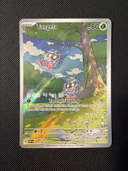 Tangela 178/165 Pokemon 151 Scarlet & Violet Illustration Rare English - Image 1