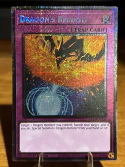 Dragon's Rebirth 1st Edition Starlight Rare RA05-EN078 Yu-Gi-Oh! - Image 1