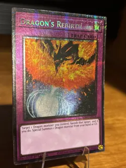 Dragon's Rebirth 1st Edition Starlight Rare RA05-EN078 Yu-Gi-Oh! - Image 2