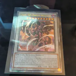 Tyrant Red Dragon Archfiend QCR MP24-EN043 2024 Mega Tin 1st Edition Yugioh - Image 1