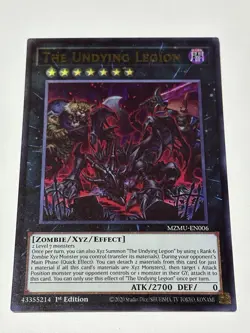 Yu-Gi-Oh! TCG The Undying Legion MZMU-EN006 Ultra Rare - Image 1