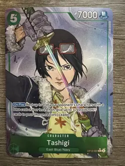 Tashigi (Alternate Art) OP12-031 Legacy of the Master Foil - Image 1