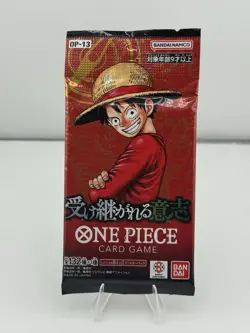 One Piece Card Game OP-13 Carrying On His Will Booster Pack New Sealed - Image 2