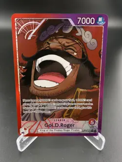 Gol.D.Roger (003) (Alternate Art) OP13-003 Carrying On His Will One Piece NM - Image 1
