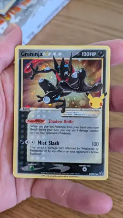 Greninja - Goldstar SWSH144 - Celebrations Promo Card - Pokemon - Image 1