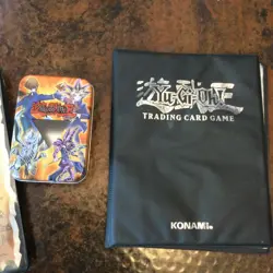 ENTIRE YUGIOH COLLECTION 400 Cards, Vintage Binders, And Tin - Image 3