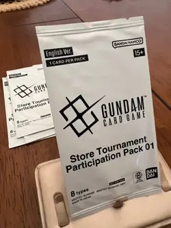 Gundam Card Game Store Tournament Participation Pack 01 English X17 - Image 4