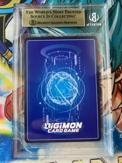 Agumon ST1-03 2021 Championship Online Regional Champion BGS 9.5 Digimon Card - Image 2