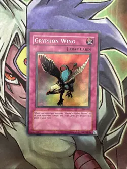 SDP-050 Gryphon Wing Super Rare Unlimited Edition NM Yugioh Card - Image 1
