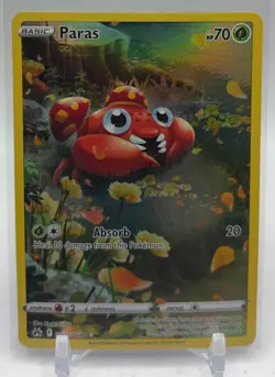 2023 Pokemon Sword & Shield Crown Zenith Paras #GG32/GG70 Galarian Gallery - Image 1