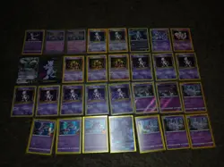 Lot Of 31 Pokemon Mewtwo Cards Mixed Lot - Image 1