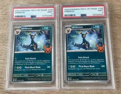 Umbreon PSA 9 Trick Or Trade Stamp 2024 Pokemon - Image 1