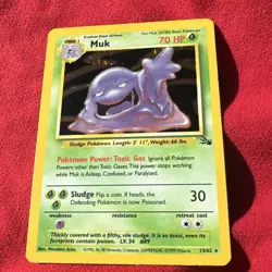 Wizards of the Coast Muk 13/62 Fossil Holo Rare 1999 English Stage 1 70 HP - Image 3
