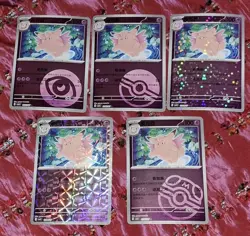 Clefable Pokemon TCG Mixed 14 Card Lot - Image 2