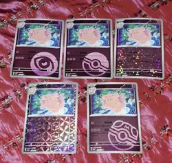 Clefable Pokemon TCG Mixed 14 Card Lot - Image 5