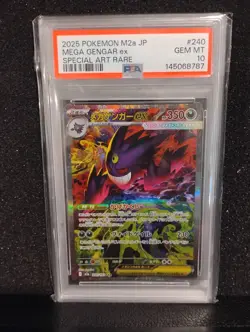 Pokemon Mega Gengar Ex Psa10 - Image 1