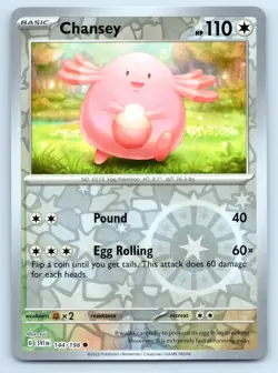 Pokemon Chansey SV01: Scarlet & Violet Base Set SVI Reverse Holo 144/198 NM - Image 1