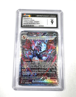 Charizard Ex 234/091 Paldean Fates 2024 Pokemon SIR Holo Full Art CGC 9 - Image 1