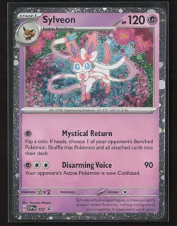 Sylveon (Cosmos Holo) 172 Holo Promo Scarlet & Violet Promo Pokemon Near Mint - Image 1