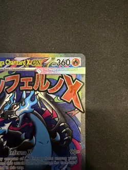 Pokemon Mega Charizard X ex MEP 023 Phantasmal Flames Black Star Promo GEM MINT - Image 4