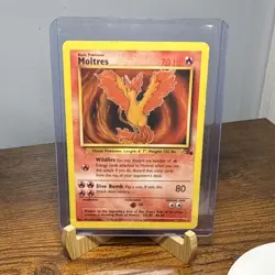 Wizards of the Coast Pokemon TCG Moltres 12/62 Fossil Unlimited Non Holo - Image 1