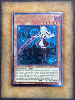 Yugioh Sky Striker Ace - Raye OP20-EN002 Ultimate Rare LP - Image 1