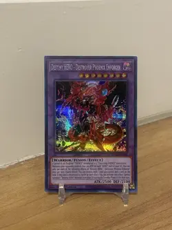 Yugioh - Destiny HERO Destroyer Phoenix Enforcer Prismatic Rare - MP22-EN209 - Image 1
