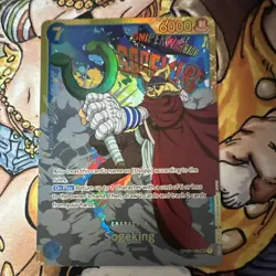 Bandai One Piece Sogeking OP03-122 Secret Rare Foil Alternate Art Card English - Image 1
