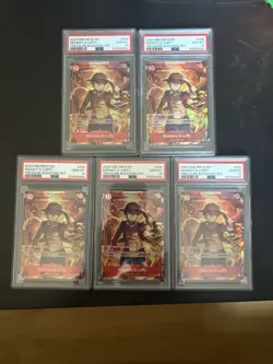 Bandai One Piece Treasure Boosters Monkey D. Luffy St10-006 PSA 10 - Image 1