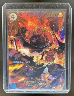 2025 One Piece Seven Warlords Edward Weevil Promo #eb01-023 - Image 1