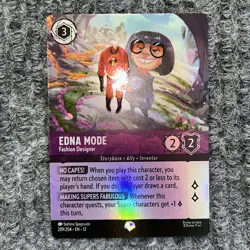 Disney Lorcana Wilds Unknown Edna Mode 209/204 Epic Foil - Image 2