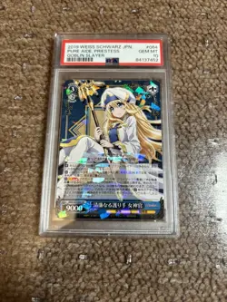 Weiss Schwarz card GBS/S63-064 RR Priestess Goblin Slayer Japanese PSA 10!POP 1! - Image 1