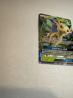 Pokemon Leafeon GX SM146 Holo Card SM Promos(used) Send Offer - Image 3