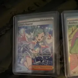 Pokemon TCG Trainer 6-Card Lot Full Art Holo EN 2022 Lisia Carmine Judge - Image 2