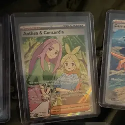 Pokemon TCG Trainer 6-Card Lot Full Art Holo EN 2022 Lisia Carmine Judge - Image 3