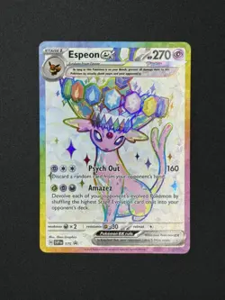 Espeon EX SVP #175 Sv: Scarlet & Violet Black Star Promo Cards Holo - Image 1