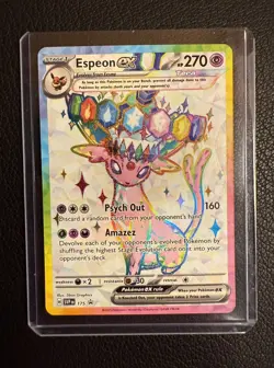 Espeon EX SVP #175 Sv: Scarlet & Violet Black Star Promo Cards Holo - Image 3