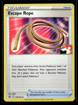 Escape Rope 125/163 Holo Prize Pack Series Cards NM EN-785 - Image 1